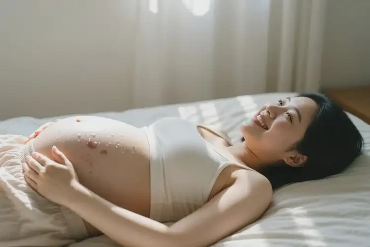 孕妇肚子上经常长湿疹可以治好吗(图2)