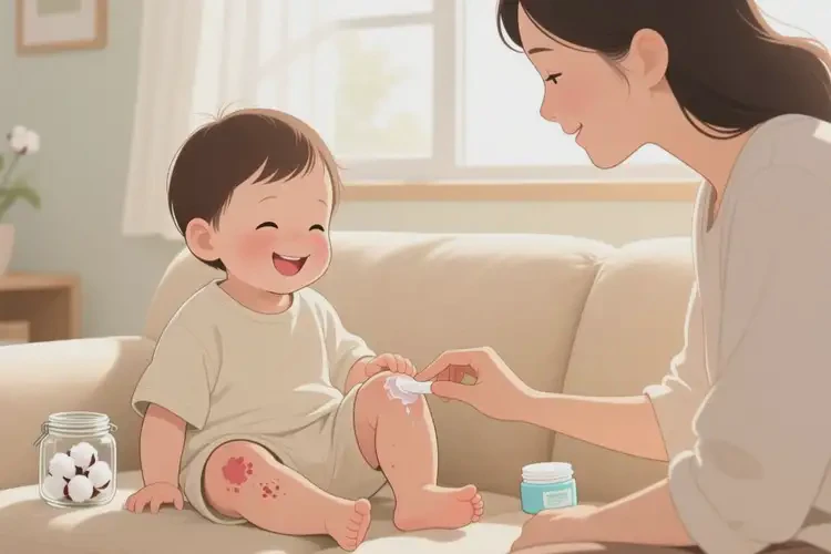 幼兒大腿上長濕疹可以治好嗎(圖4)