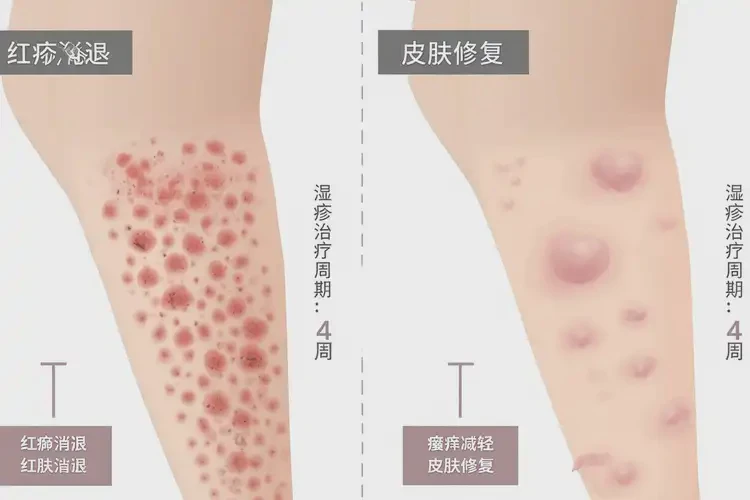 男性小腿起濕疹可以治好嗎(圖4)