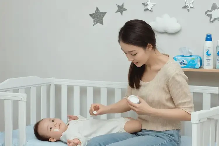 寶寶屁股長濕疹能治好嗎(圖2)