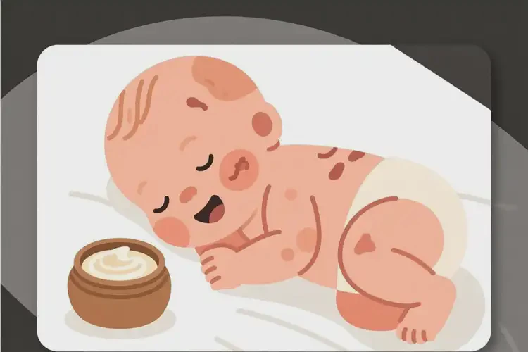 新生儿面部出现湿疹可以治好吗(图2)