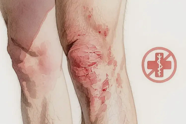 男人大腿容易起濕疹可以治好嗎(圖3)