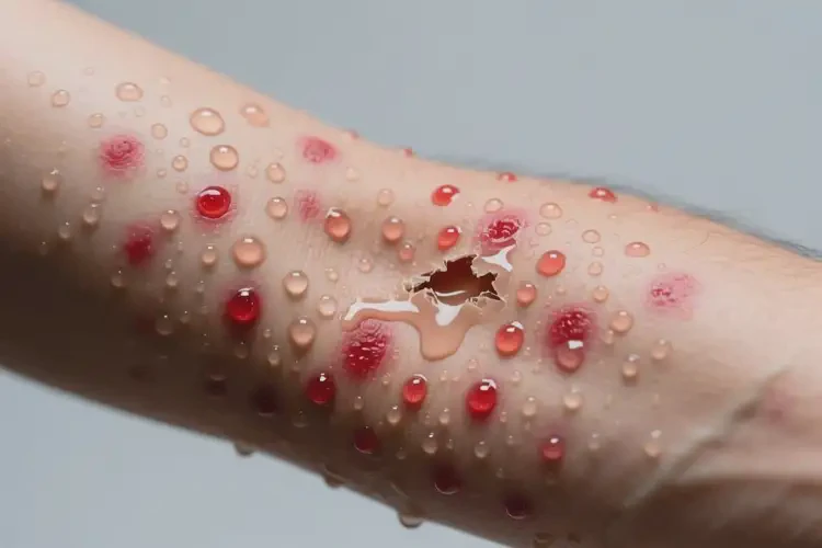 男性手臂上经常长湿疹可不可以彻底自愈(图3)