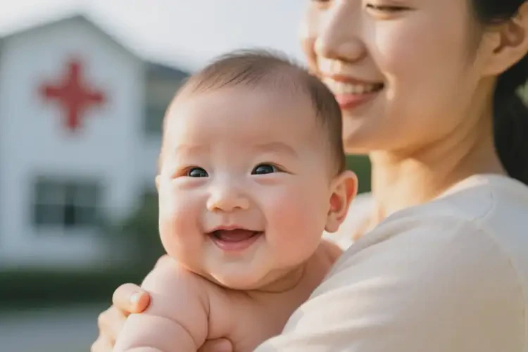 嬰兒面部偶爾起濕疹能治好嗎(圖1)