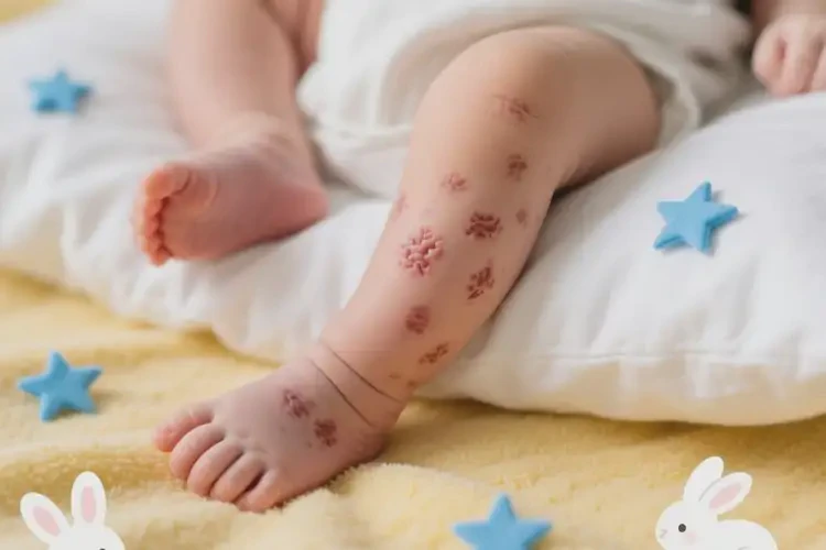 新生儿大腿上经常起湿疹可以治好吗(图3)