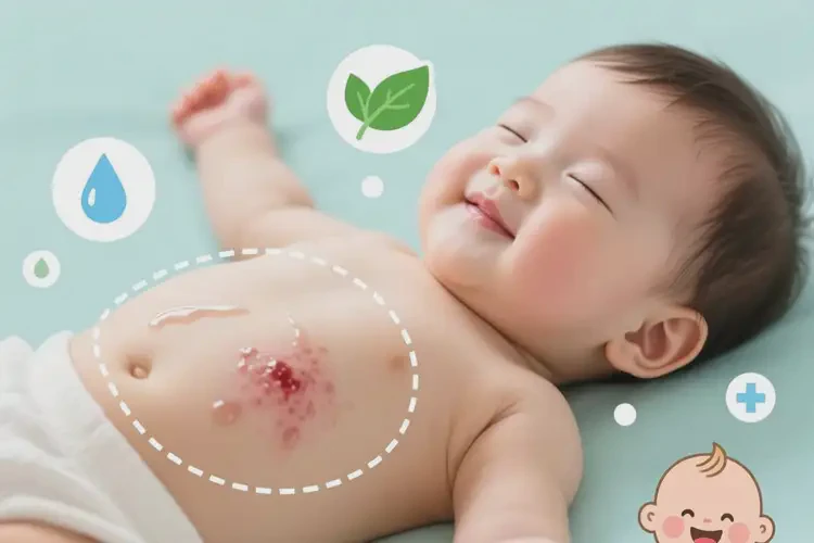 小兒肚子上經(jīng)常長(zhǎng)濕疹可以治好嗎(圖1)