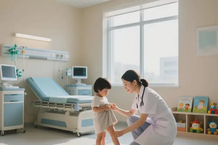 孩子小腿上经常起湿疹可以治好吗(图1)