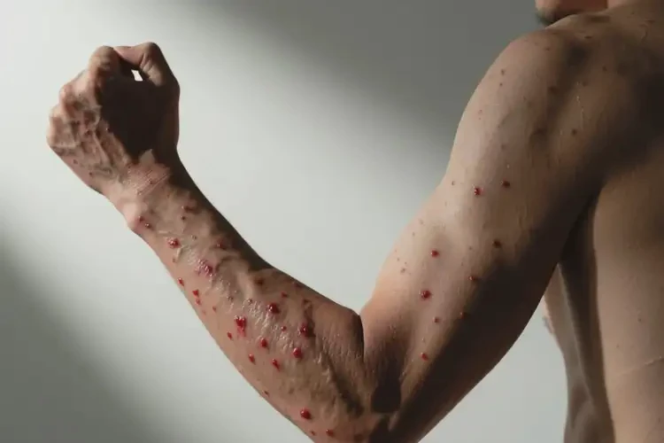 男性手臂偶爾起濕疹可以治好嗎(圖2)