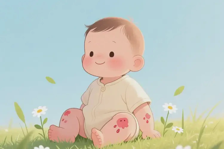 幼儿大腿上经常长湿疹可以治好吗(图3)