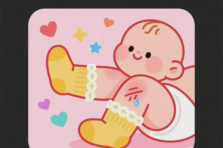 嬰兒小腿容易起濕疹可以治好嗎(圖1)