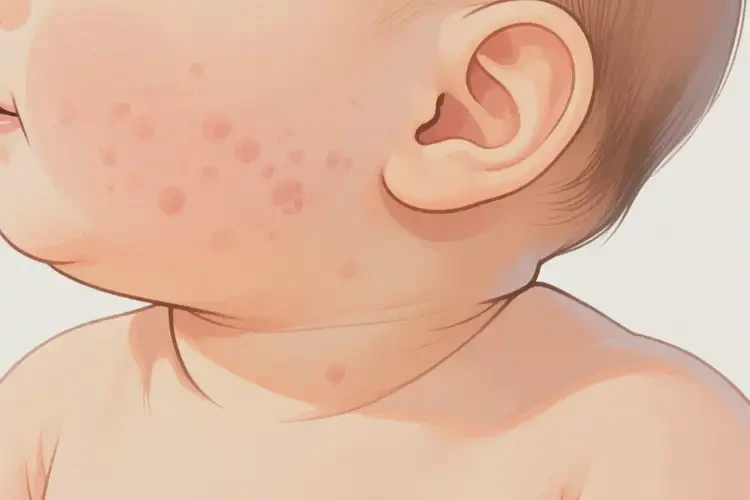 嬰兒脖子上偶爾起濕疹可以治好嗎(圖4)