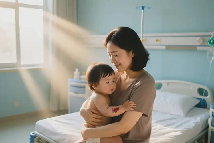 儿童手臂长湿疹可以治好吗(图4)