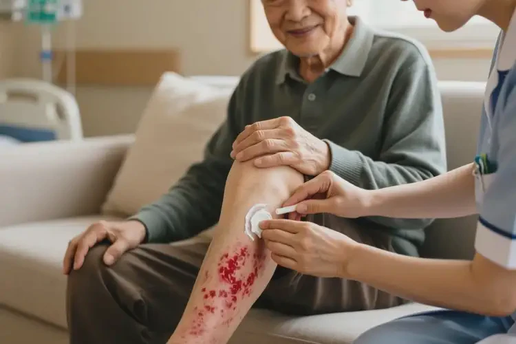 老年人小腿上出濕疹可以治好嗎(圖4)