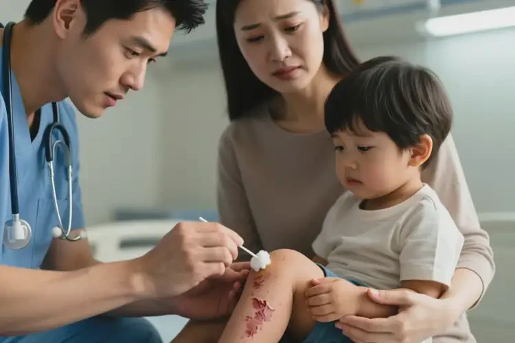 儿童四肢偶尔起湿疹可以治好吗(图3)