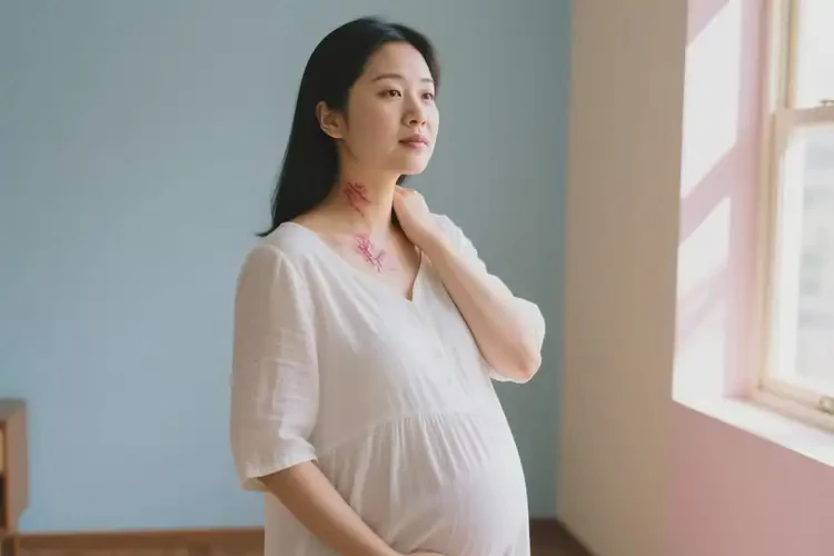 孕妇脖子出现湿疹可以治好吗(图1)