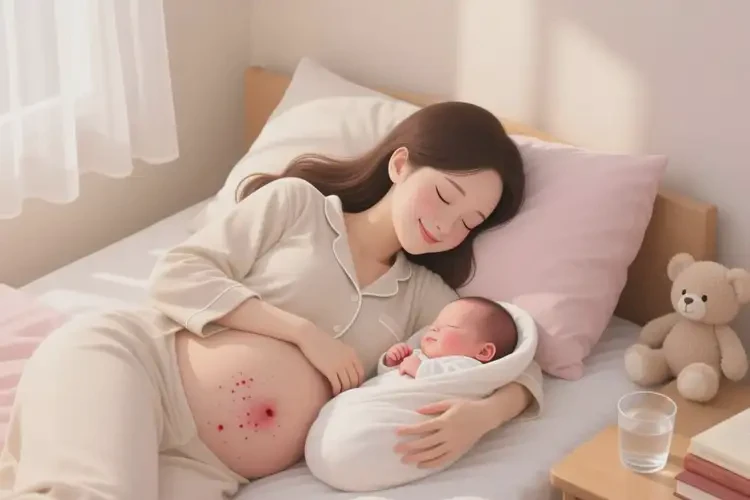 哺乳期妈妈屁股出湿疹可不可以彻底自愈(图1)