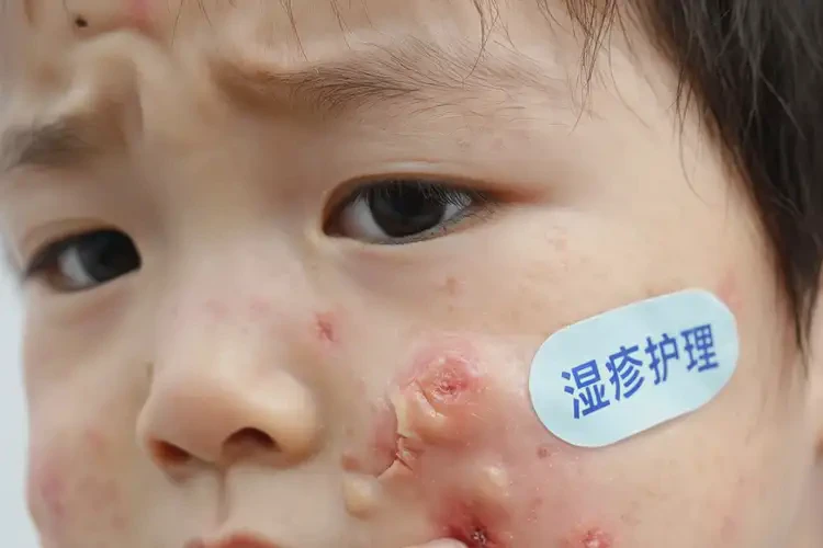 少兒臉上出濕疹能徹底自愈嗎(圖4)