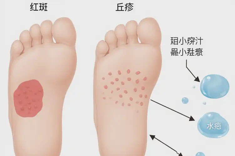 幼儿脚上经常起湿疹可以治好吗(图4)