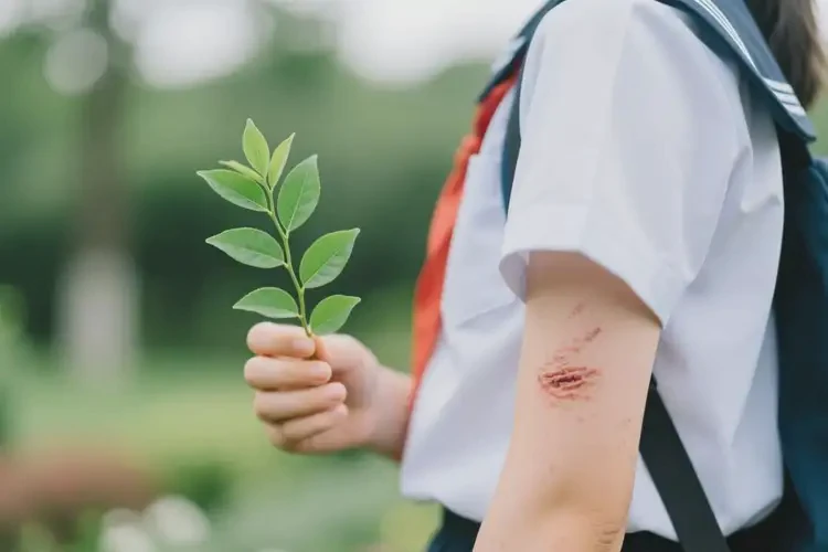 中学生手臂经常长湿疹可以治好吗(图1)