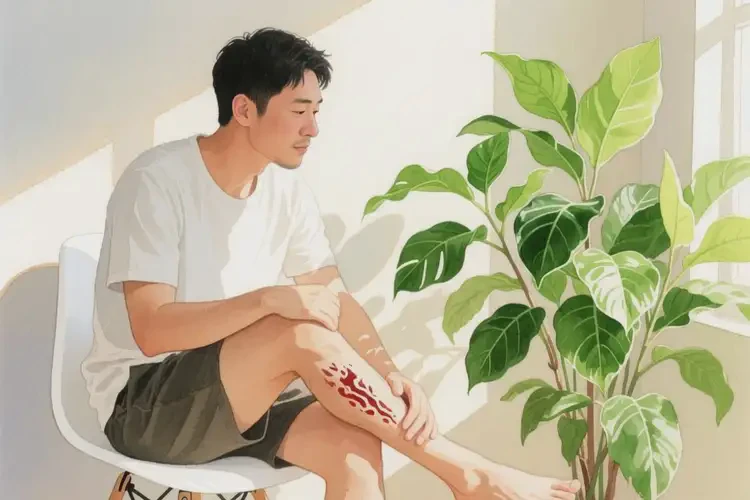 男人身上容易起濕疹可以治好嗎(圖2)