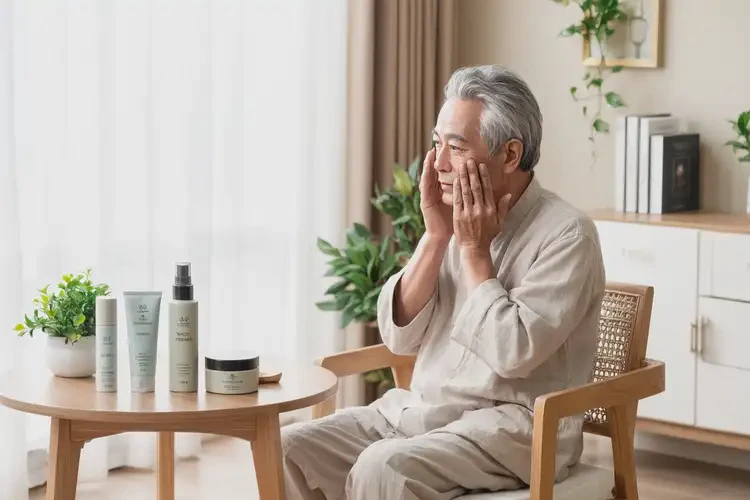 老年人小腿上偶爾長濕疹可以治好嗎(圖1)