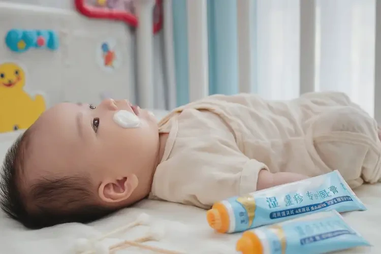 嬰兒脖子經(jīng)常起濕疹可以治好嗎(圖2)