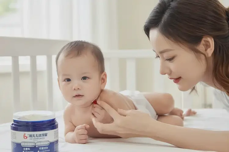 宝宝脖子长湿疹可以彻底自愈吗(图3)