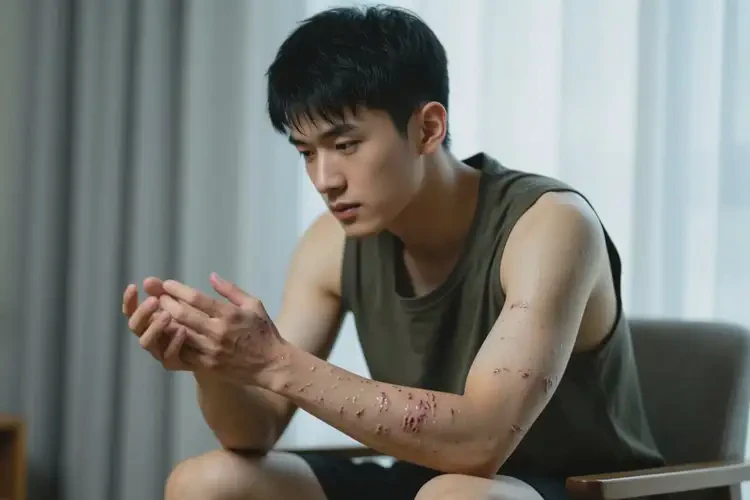 男生全身經(jīng)常起濕疹可以治好嗎(圖2)