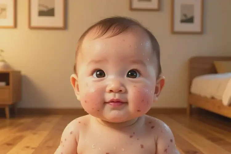 幼儿全身偶尔长湿疹可以治好吗(图2)