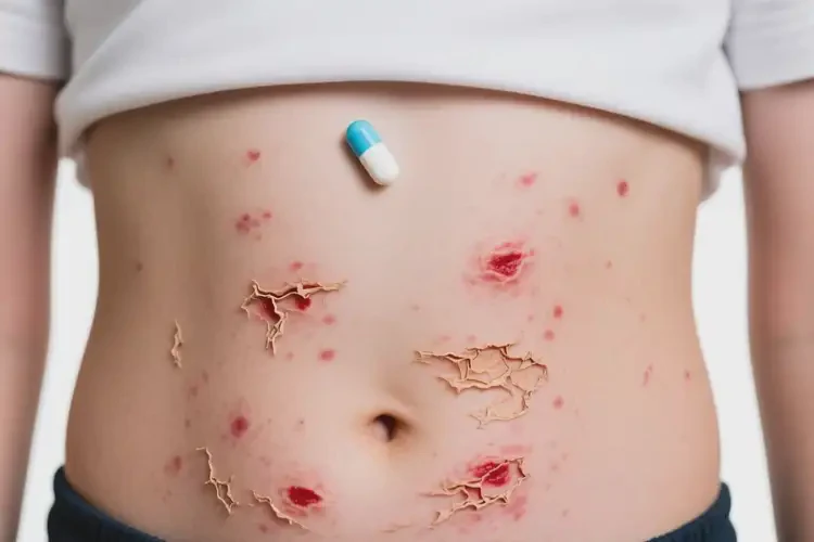 中学生肚子出湿疹可以治好吗(图4)