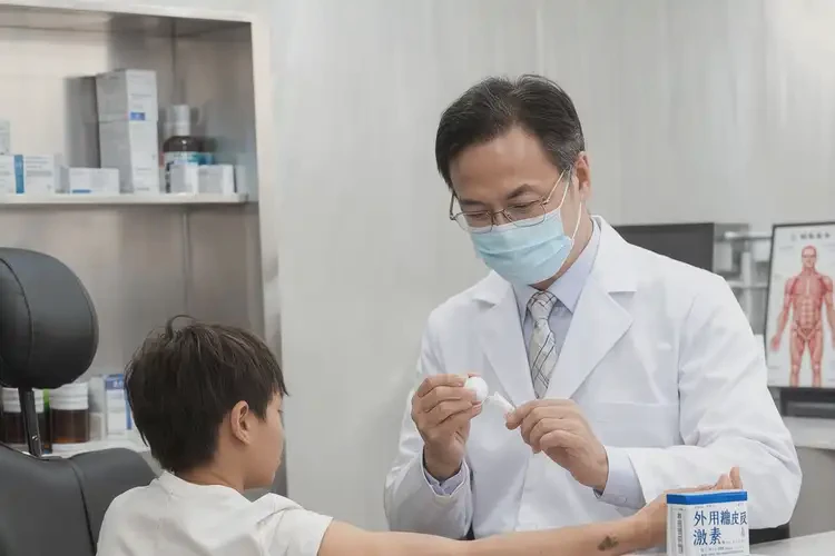 小孩肚子上容易長濕疹能夠徹底治愈嗎(圖3)