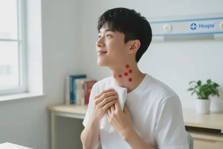 大學(xué)生脖子上有濕疹可以治好嗎(圖3)