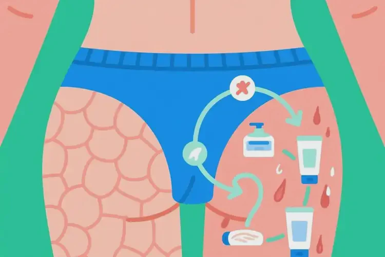 女人屁股出現(xiàn)濕疹可以治好嗎(圖1)