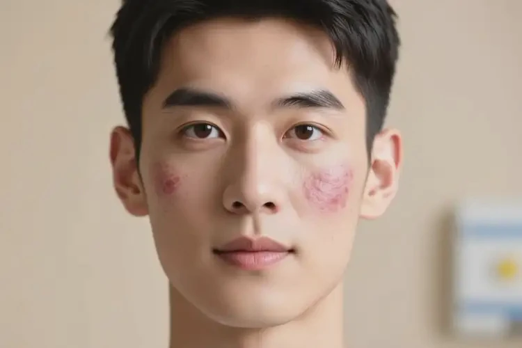 男性面部偶爾長(zhǎng)濕疹可以治好嗎(圖4)