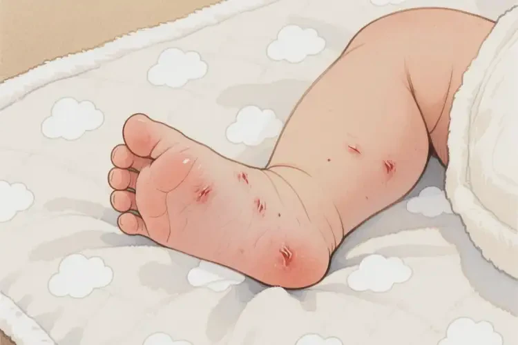 嬰兒四肢長濕疹能治好嗎(圖3)