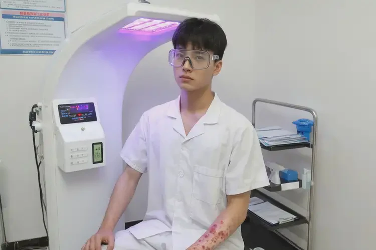 男生手臂上容易長濕疹可以治好嗎(圖2)