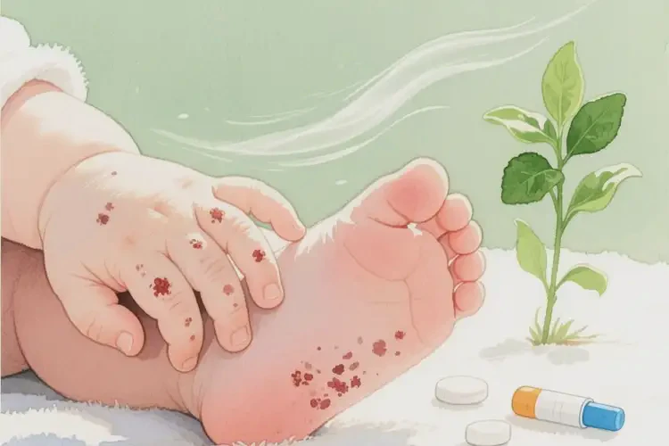嬰幼兒四肢經(jīng)常長濕疹能治好嗎(圖1)