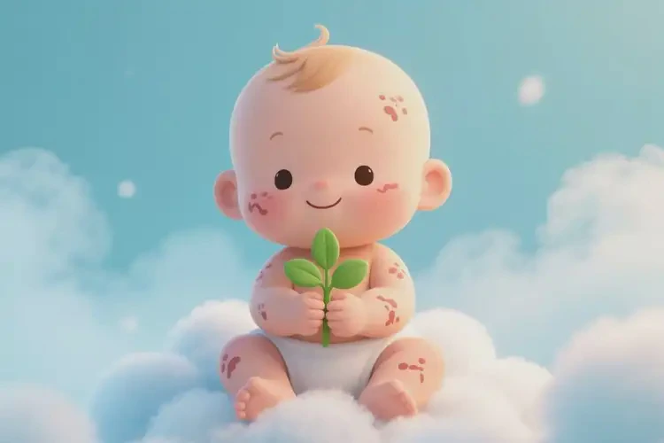 嬰兒全身有濕疹能治好嗎(圖3)