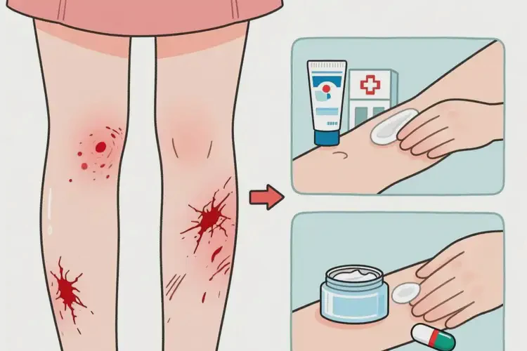 女生小腿上容易起濕疹可以治好嗎(圖2)