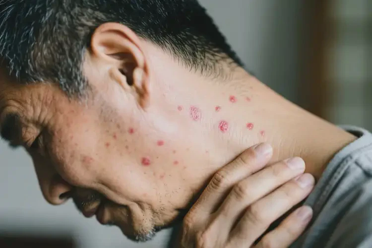 男人脖子上偶爾起濕疹可不可以根治(圖3)