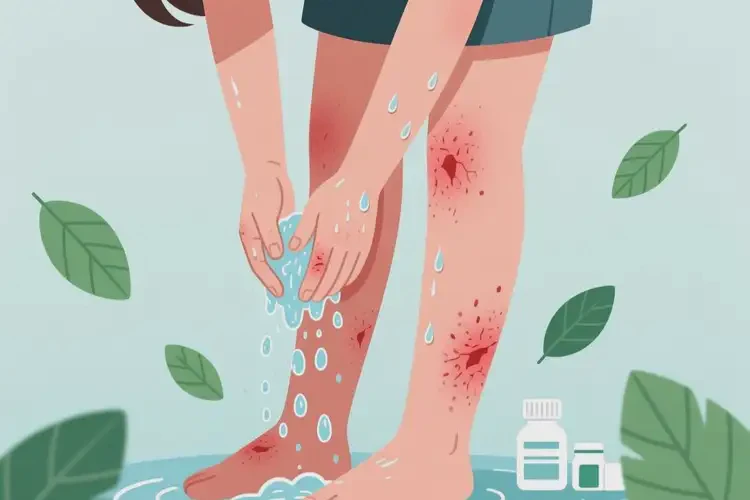 女生四肢有濕疹可以治好嗎(圖3)