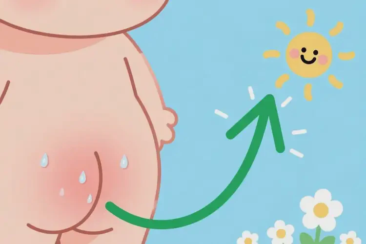 小兒肛周容易長(zhǎng)濕疹可以治好嗎(圖1)