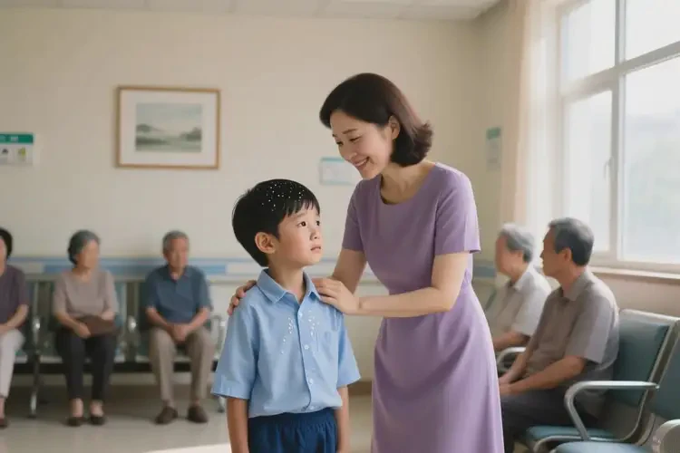 孩子手臂上起湿疹可以治好吗(图1)