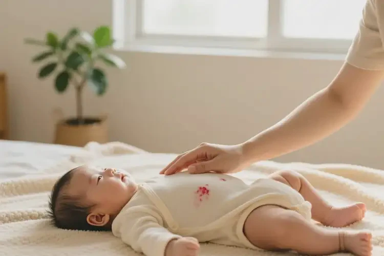 嬰兒肚子長(zhǎng)濕疹能治好嗎(圖4)