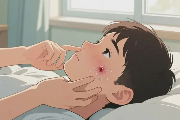 青少年臉上經(jīng)常長濕疹可以治好嗎(圖2)