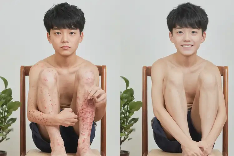 青少年屁股有濕疹可以治好嗎(圖1)