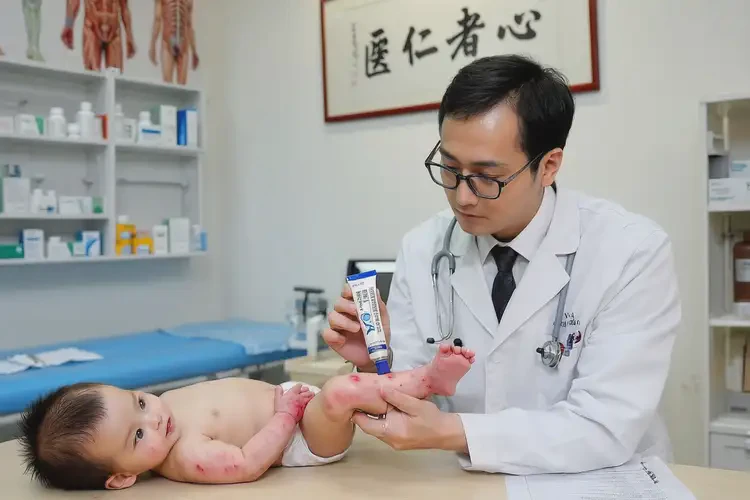 婴幼儿小腿上容易起湿疹可以治好吗(图2)