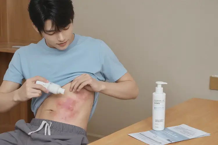 男生肚子上出現濕疹可以治好嗎(圖2)