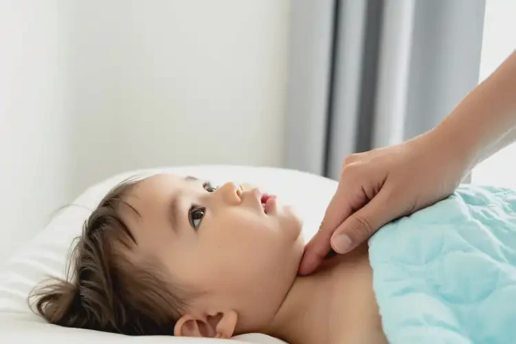 幼儿脖子上有湿疹可以治好吗(图1)