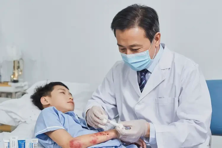 小兒肚子上容易起濕疹可以治好嗎(圖3)